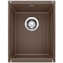 Blanco Precis 13-3/4" Undermount Single Basin SILGRANIT Kitchen Bar Sink Cafe Brown