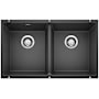 Blanco Precis 29-3/4" Undermount Double Basin SILGRANIT Kitchen Sink Anthracite
