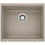 Blanco Precis 20-7/8" Undermount Single Basin SILGRANIT Kitchen Sink Truffle