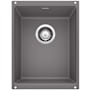 Blanco Precis 13-3/4" Undermount Single Basin SILGRANIT Kitchen Bar Sink Cinder