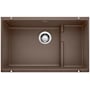 Blanco Precis 28-3/4" Undermount Single Basin SILGRANIT Kitchen Sink Cafe Brown