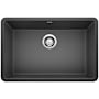 Blanco Precis 26-13/16" Undermount Single Basin SILGRANIT Kitchen Sink Anthracite
