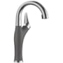 Blanco Artona 1.5 GPM Single Hole Pull Down Bar Faucet PVD Steel / Cinder