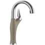 Blanco Artona 1.5 GPM Single Hole Pull Down Bar Faucet PVD Steel / Truffle