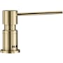 Blanco Lato Deck Mounted Soap Dispenser with 10 oz Capacity Satin Gold