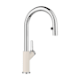 Blanco Urbena 1.5 GPM Single Hole Pull Down Kitchen Faucet Soft White