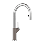 Blanco Urbena 1.5 GPM Single Hole Pull Down Kitchen Faucet Volcano Gray