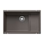 Blanco Precis 28-3/4" Undermount Single Basin SILGRANIT Kitchen Sink Volcano Gray