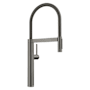 Blanco Culina II 1.5 GPM Single Hole Pre-Rinse Pull Down Kitchen Faucet Satin Dark Steel