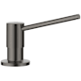 Blanco Torre Deck Mounted Soap Dispenser with 10 oz Capacity Satin Dark Steel