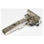 Blum BLUMOTION Full Overlay INSERTA Cabinet Door Hinges with 110-Degree+ Opening Angle - 30 Pack Nickel