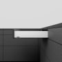 Blum LEGRABOX 26" L x 3-9/16" H Full Extension Concealed Drawer System Kit Silk White
