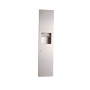 Bobrick TrimLine Surface-Mounted Paper Towel Dispenser/Waste Receptacle Satin Stainless Steel