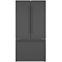 Bosch 800 Series 36 Inch Wide 20.8 Cu. Ft. Energy Star Certified French Door Refrigerator with MultiAirFlow and VitaFreshPro Black Stainless Steel