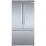 Bosch 800 Series 36 Inch Wide 20.8 Cu. Ft. Energy Star Certified French Door Refrigerator with MultiAirFlow and VitaFreshPro Stainless Steel