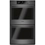 Bosch 800 Series 30 Inch Wide 9.2 Cu. Ft. Electric Double Oven with SteelTouch and QuietClose Black Stainless Steel