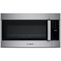 Bosch 800 Series 30 Inch Wide 1.9 Cu. Ft. 1450 Watt Over the Range Microwave with Touch Controls and LED Lights Stainless Steel