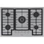 Bosch 800 Series 30 Inch Wide 5 Burner Natural Gas Cooktop with FlameSelect and Dual Flame Power Burner Stainless Steel