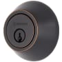 Brinks Raleigh Single Cylinder Keyed Entry Deadbolt from the Transitional Collection Tuscan Bronze