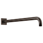 Brizo Essential 16" Wall Mounted Shower Arm and Square Flange Venetian Bronze