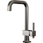 Brizo Frank Lloyd Wright 1.8 GPM Single Hole Bar Faucet with Square Spout - Less Handle Brilliance Black Onyx