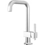 Brizo Frank Lloyd Wright 1.8 GPM Single Hole Bar Faucet with Square Spout - Less Handle Chrome