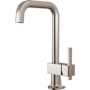 Brizo Frank Lloyd Wright 1.8 GPM Single Hole Bar Faucet with Square Spout - Less Handle Brilliance Stainless