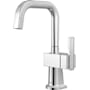 Brizo Frank Lloyd Wright 1.5 GPM Cold Only Water Dispenser Beverage Faucet with Square Spout - RO Compatible Chrome