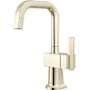 Brizo Frank Lloyd Wright 1.5 GPM Cold Only Water Dispenser Beverage Faucet with Square Spout - RO Compatible Brilliance Polished Nickel