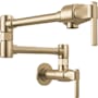 Brizo Frank Lloyd Wright 4 GPM Wall Mounted Single Hole Pot Filler Luxe Gold