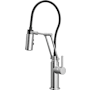 Brizo Odin 1.8 GPM Pre-Rinse Pull-Down Kitchen Faucet with Dual Jointed Articulating Arm and Magnetic Docking Spray Head Chrome