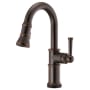 Brizo Artesso Pull Down Prep/Bar Faucet With SmartTouch® Technology - Limited Lifetime Warranty (5 Year on Electronic Parts) Venetian Bronze