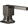 Brizo Frank Lloyd Wright Deck Mounted Soap Dispenser Brilliance Black Onyx
