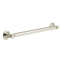 Brizo Traditional 24" Grab Bar with Hidden Screws Brilliance Polished Nickel