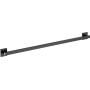 Brizo Modern 42" Grab Bar with Hidden Screws and Square Escutcheons Matte Black