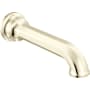 Brizo Beauclere 9" Non Diverter Tub Spout Brilliance Polished Nickel