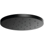 Brizo Essential 1.75 GPM 14" Single Function Round Metal Raincan Shower Head with H2Okinetic Technology Matte Black