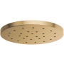 Brizo Essential 1.75 GPM 14" Single Function Round Metal Raincan Shower Head with H2Okinetic Technology Luxe Gold