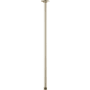 Brizo Essential 24" Ceiling Mounted Shower Arm with Round Flange Brilliance Brushed Nickel