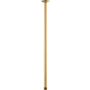 Brizo Essential 24" Ceiling Mounted Shower Arm with Round Flange Luxe Gold
