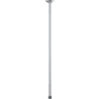 Brizo Essential 24" Ceiling Mounted Shower Arm with Round Flange Chrome