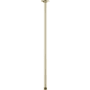 Brizo Essential 24" Ceiling Mounted Shower Arm with Round Flange Brilliance Polished Nickel