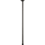Brizo Essential 24" Ceiling Mounted Shower Arm with Round Flange Luxe Steel