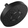 Brizo Essential 1.5 GPM Multi Function Shower Head with H2Okinetic and Touch Clean Technologies Matte Black