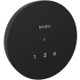 Brizo Mystix Round Auxiliary Exterior Steam Control with LED Indicator - Less Interior Interface Matte Black