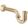Brizo P-Trap with Escutcheon Polished Gold