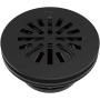 Brizo 4" Prefab Round Shower Drain Matte Black