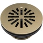 Brizo 4" Prefab Round Shower Drain Luxe Gold