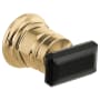 Brizo Invari Single Handle Wall Mount Faucet Crystal Handle - Limited Lifetime Warranty Polished Gold / Black Crystal