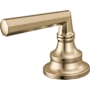 Brizo Beauclere Lever Handles for Widespread Bathroom Faucet Luxe Gold